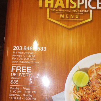 Thai Spice - Belated birthday dinner - Thai Near Me - Norwalk, Connecticut Thai Spice - Belated birthday dinner - Thai Near Me - Norwalk, Connecticut