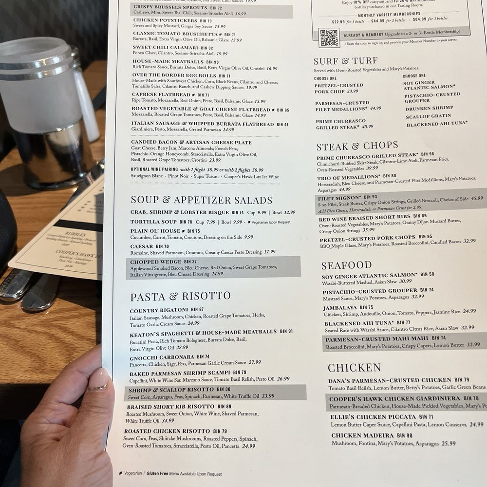 Cooper’s Hawk Winery & Restaurant - New American Near Me - Wheeling, Illinois Cooper’s Hawk Winery & Restaurant - New American Near Me - Wheeling, Illinois