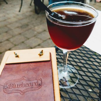 Bluebeard - Lower East Side - bank note scotch, rieger's kansas city whiskey, pedro ximenez sherry, atholl brose, mole bitters, angostura - New American Near Me - Indianapolis, Indiana
