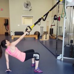Every Minute Stronger - This amazing woman couldn't do one arm TRX rows before our sessions, now she crushes them!