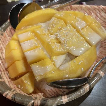 Khao Kang Thai Kitchen - mango sticky rice - Thai Near Me - Mountain View, California Khao Kang Thai Kitchen - mango sticky rice - Thai Near Me - Mountain View, California