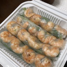 Grilled shrimp spring rolls Grilled shrimp spring rolls