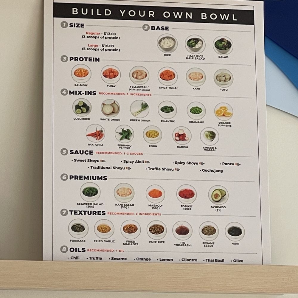 Seaside Poke - Menu - Poke Near Me - Houston, Texas Seaside Poke - Menu - Poke Near Me - Houston, Texas