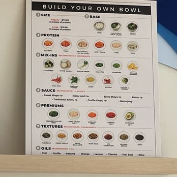 Seaside Poke - Menu - Poke Near Me - Houston, Texas Seaside Poke - Menu - Poke Near Me - Houston, Texas