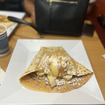 The Creperie - Peanut Butter Crepe with Nutella and Ice cream - Creperies Near Me - Turlock, California