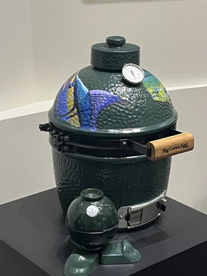Big Green Egg by null