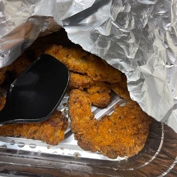 Duanes Catering And Confections - This was supposed to be "BBQ Chicken"... not reheated frozen chicken fingers. These were not even edible... cold, dry, and hard as a rock. - Caterers Near Me Duanes Catering And Confections - This was supposed to be "BBQ Chicken"... not reheated frozen chicken fingers. These were not even edible... cold, dry, and hard as a rock. - Caterers Near Me