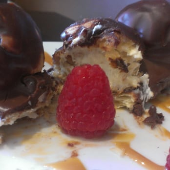 Amara Chocolate & Coffee - Bisected Profiterol. - Coffee & Tea Near Me - Pasadena, California