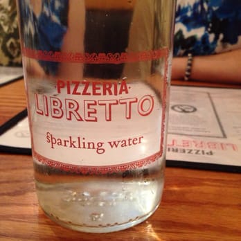 Pizzeria Libretto - Sparkling water - $3 - Pizza Near Me - Toronto, Ontario Pizzeria Libretto - Sparkling water - $3 - Pizza Near Me - Toronto, Ontario