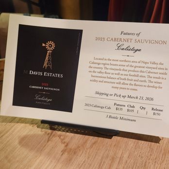 Davis Estates - Wineries Near Me - Calistoga, California