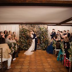 Rancho Las Lomas - Indoor ceremony.