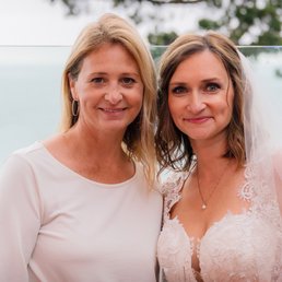 Alli and me on wedding day