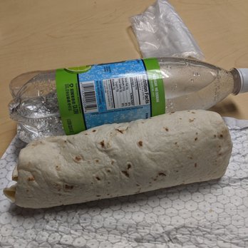 Stripes Burritos Gibson - For reference, that's a 1 liter bottle. - Mexican Near Me - Albuquerque, New Mexico