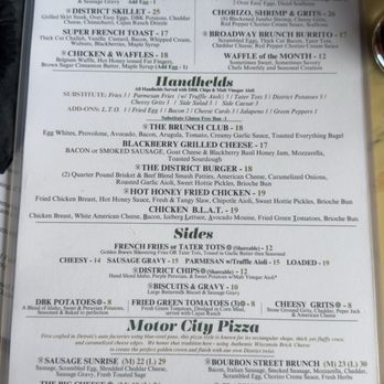 District Bar and Kitchen - New Brunch Menu - Bars Near Me - Ocala, Florida