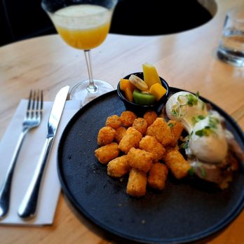 Grounded Kitchen, Coffee & Bar - a plate of food on a table - Bars Near Me - Ottawa, Ontario