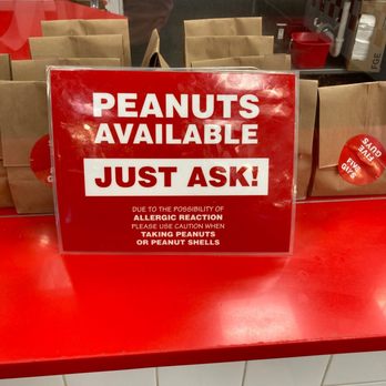 Five Guys - Peanuts still available. Just ask. - Burgers Near Me - Woodstock, Georgia Five Guys - Peanuts still available. Just ask. - Burgers Near Me - Woodstock, Georgia