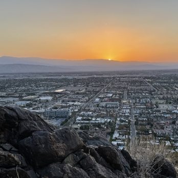 Lykken Trail - Sunrise view from Lykken trail - Hiking Near Me - Palm Springs, California Lykken Trail - Sunrise view from Lykken trail - Hiking Near Me - Palm Springs, California