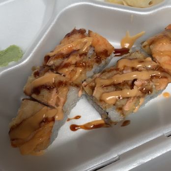 Yogis Grill - Salmon Tempura Roll - Japanese Near Me - Lake Forest, California Yogis Grill - Salmon Tempura Roll - Japanese Near Me - Lake Forest, California