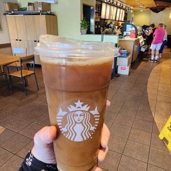 Starbucks - Trenta iced coffee. January 2023 - Coffee & Tea Near Me - Kapaʻa, Hawaii