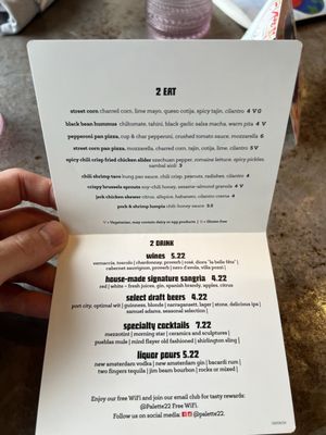 Menu photo 2 Palette 22 Arlington, VA Menu photo 2 Palette 22 Arlington, VA