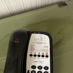 Hard to call front desk when your phone isn't hooked up to ANYTHING Hard to call front desk when your phone isn't hooked up to ANYTHING