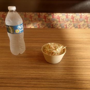 CM Chicken - Coleslaw and water - Chicken Shop Near Me - Chicago, Illinois