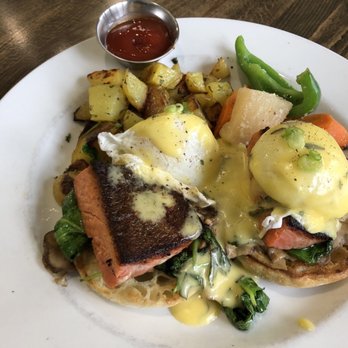 Breakfast Table - Smoked salmon benny - Breakfast & Brunch Near Me - Vancouver, British Columbia