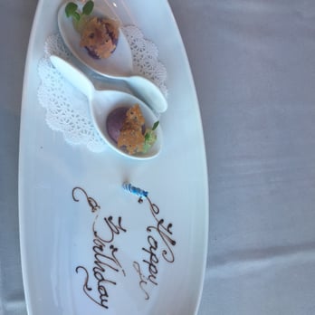 Robert - Robert made this birthday lunch for my bestie truly special with extra thoughtful features such as these. - New American Near Me - New York, New York