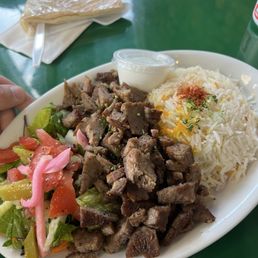 Gyro platter