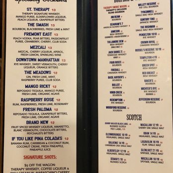 Therapy - Drinks - Bars Near Me - Las Vegas, Nevada Therapy - Drinks - Bars Near Me - Las Vegas, Nevada