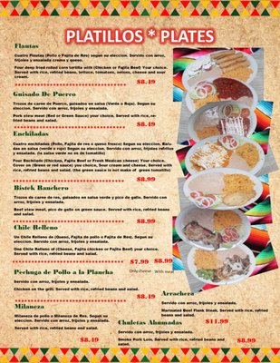 Menu photo 3 El Piquin Mexican Restaurant Arlington, TX Menu photo 3 El Piquin Mexican Restaurant Arlington, TX