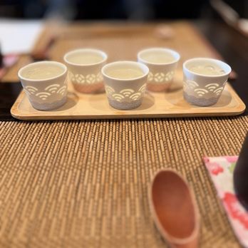 Hana Izumi - Hana Izumi; 5 different sake - Japanese Near Me - Millbrae, California