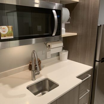 Home2 Suites by Hilton Jacksonville South St Johns Town Ctr - The kitchen area - Hotels Near Me - Jacksonville, Florida