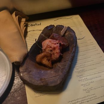 Kibatsu - Wagyu & Mushroom Skewer (6/5 - would highly recommend!) - Sushi Bars Near Me - San Francisco, California Kibatsu - Wagyu & Mushroom Skewer (6/5 - would highly recommend!) - Sushi Bars Near Me - San Francisco, California