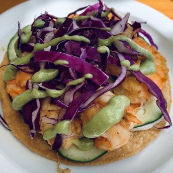 Serrano's Mexican Grill - Tostado Shrimp - Mexican Near Me - Anchorage, Alaska