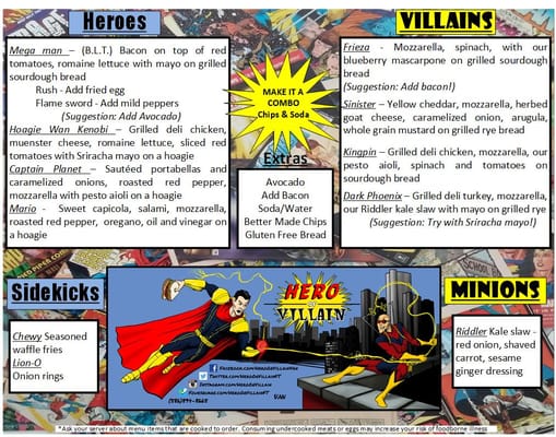 Hero Or Villain Deli: HQ by null