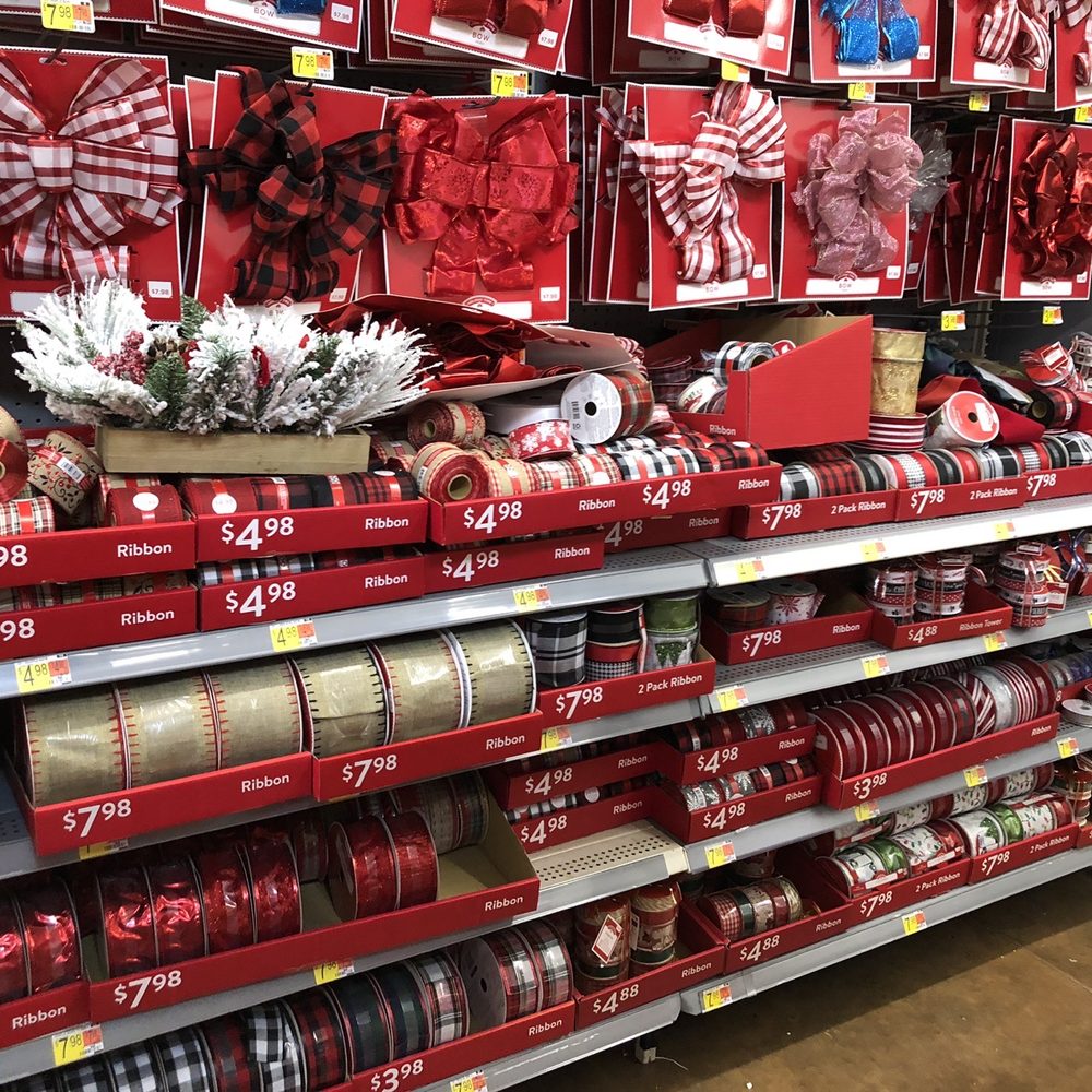 Walmart - Green, red, gold, silver ribbon availability as of 12/03/20 - Grocery Near Me - Pearl City, Hawaii Walmart - Green, red, gold, silver ribbon availability as of 12/03/20 - Grocery Near Me - Pearl City, Hawaii