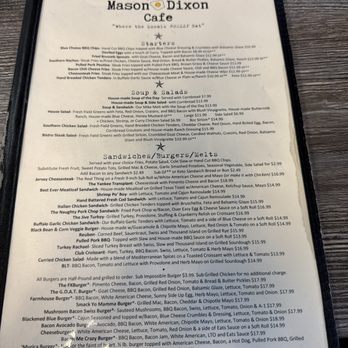 Mason-Dixon Cafe - Menu - Breakfast & Brunch Near Me - Fredericksburg, Virginia Mason-Dixon Cafe - Menu - Breakfast & Brunch Near Me - Fredericksburg, Virginia