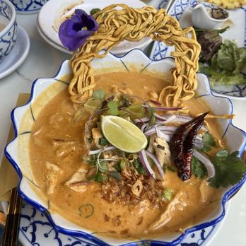 Charm Kitchen & Bar - N9. Thai Khao Soi (Curry with Egg Noodle) - Thai Near Me - The Woodlands, Texas Charm Kitchen & Bar - N9. Thai Khao Soi (Curry with Egg Noodle) - Thai Near Me - The Woodlands, Texas