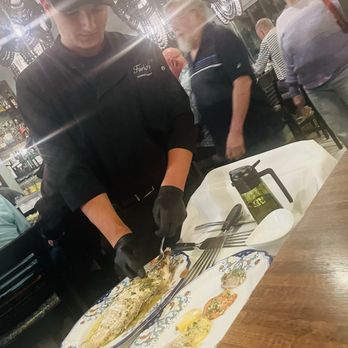Farlow's On The Water - Whole Hogfish from oven prepared table side - Seafood Near Me - Englewood, Florida Farlow's On The Water - Whole Hogfish from oven prepared table side - Seafood Near Me - Englewood, Florida