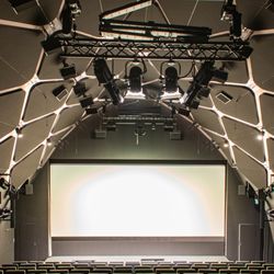 Arsenal Cinema - The screen and the auditorium of Arsenal Cinema