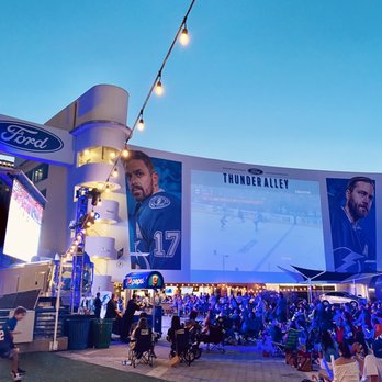 Thunder Alley - Outdoor playoffs game viewing at thunder alley - Parks Near Me - Tampa, Florida Thunder Alley - Outdoor playoffs game viewing at thunder alley - Parks Near Me - Tampa, Florida