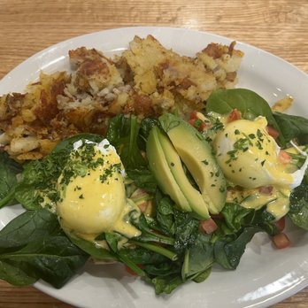 Silver Grill Cafe - Veggie Benedict. The hash browns are phenomenal! - Breakfast & Brunch Near Me - Fort Collins, Colorado Silver Grill Cafe - Veggie Benedict. The hash browns are phenomenal! - Breakfast & Brunch Near Me - Fort Collins, Colorado