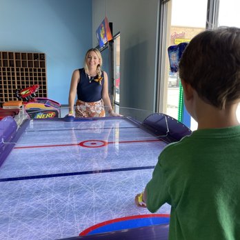 Jungle Jam - Air hockey in the arcade - Indoor Playcenter Near Me - Albuquerque, New Mexico