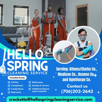 Hello Spring Cleaning Service - Home Cleaning Near Me