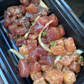 Ali’i Hawaiian Grill - Onion limu, ginger soy and ponzu salmon: $17 great for the low carb enthusiasts out there - Hawaiian Near Me - Torrance, California