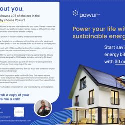Powur - Start saving on your energy bills from day 1 with $0 out of pocket.