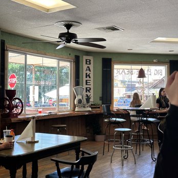 Big Blue Bear - Seating area - Coffee & Tea Near Me - Kernville, California Big Blue Bear - Seating area - Coffee & Tea Near Me - Kernville, California