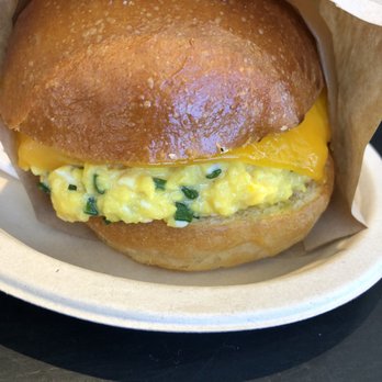 Eggslut - "Fairfax" breakfast sandwich - Breakfast & Brunch Near Me - Los Angeles, California