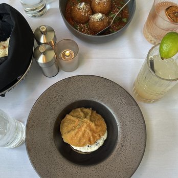 Cafe Navarre - Arancini Crab Cake Ragoon - Italian Near Me - South Bend, Indiana